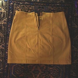PACSUN Khaki Colored Woman’s Skirt